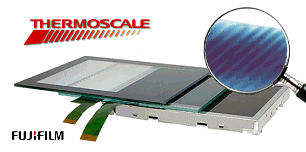 esempio applicazione Fuji Thermoscale Film